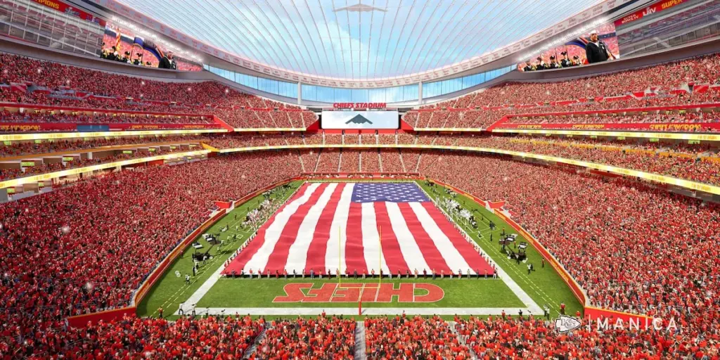 A Legacy Reimagined: Kansas City Chiefs Release Renderings for New Stadium Set To Open in 2031