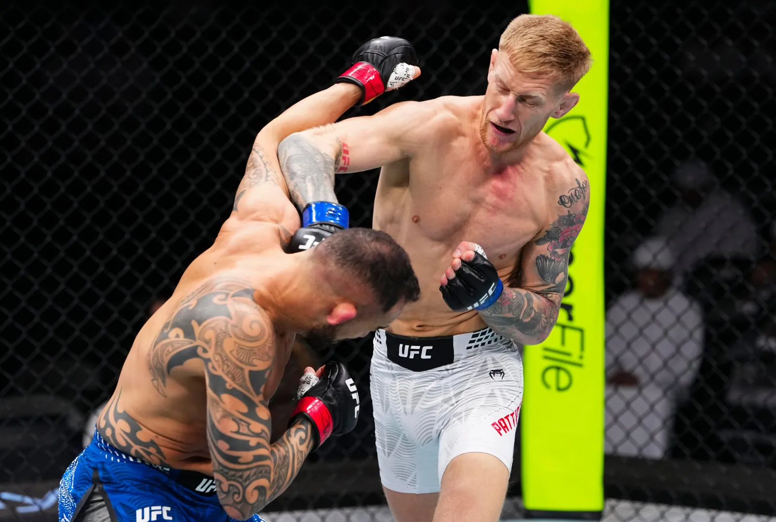 UFC Abu Dhabi video: Sam Patterson scores brutal knockout of longtime veteran